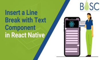Insert a Line Break with Text Component in React Native.1000X600