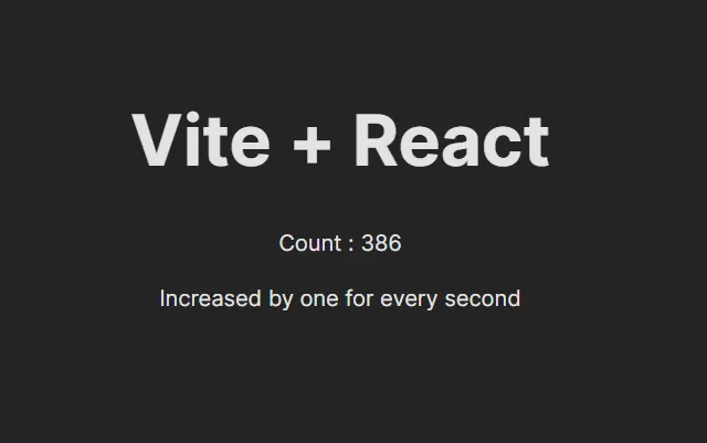 Vite- React End